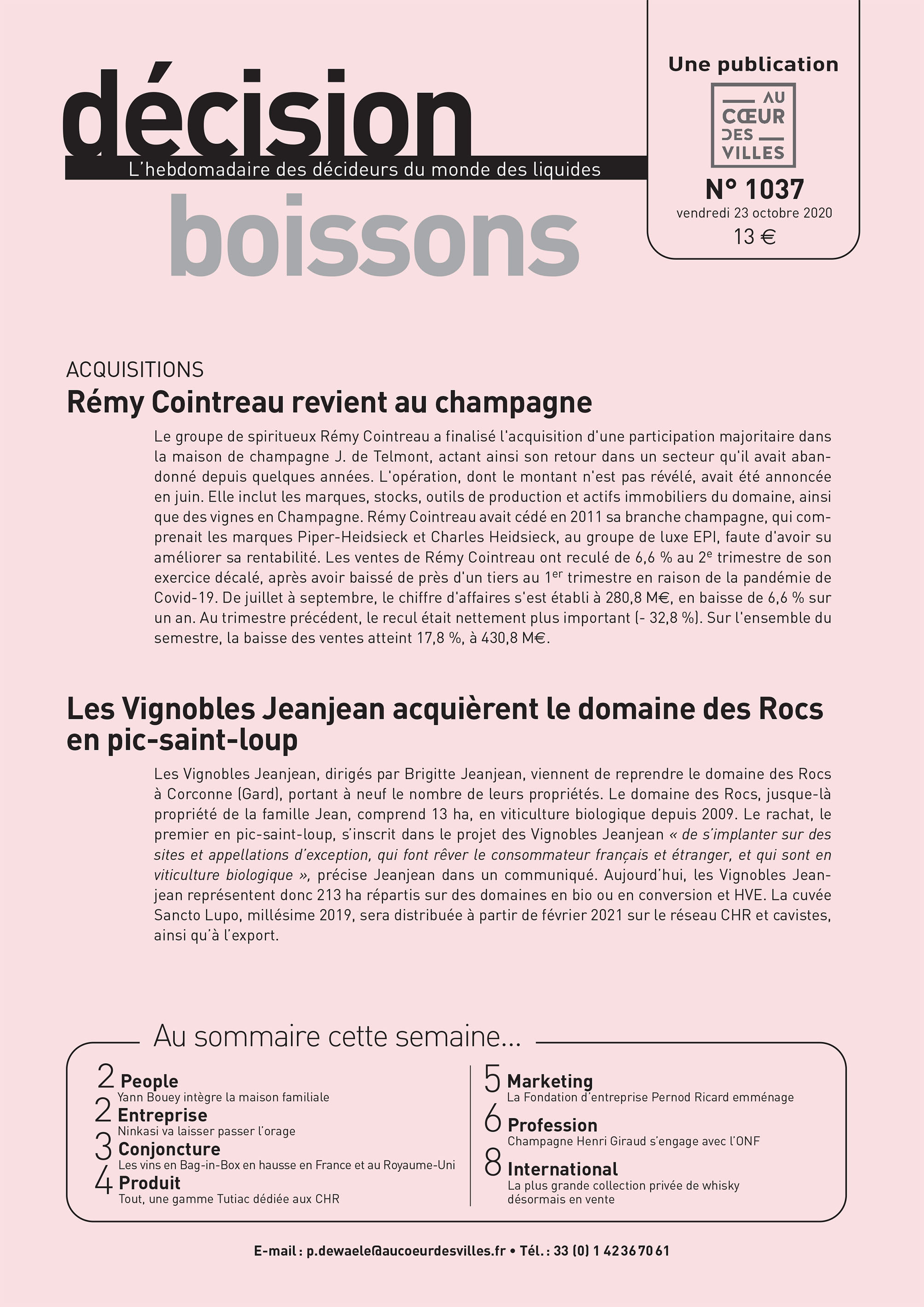 couverture de la revue