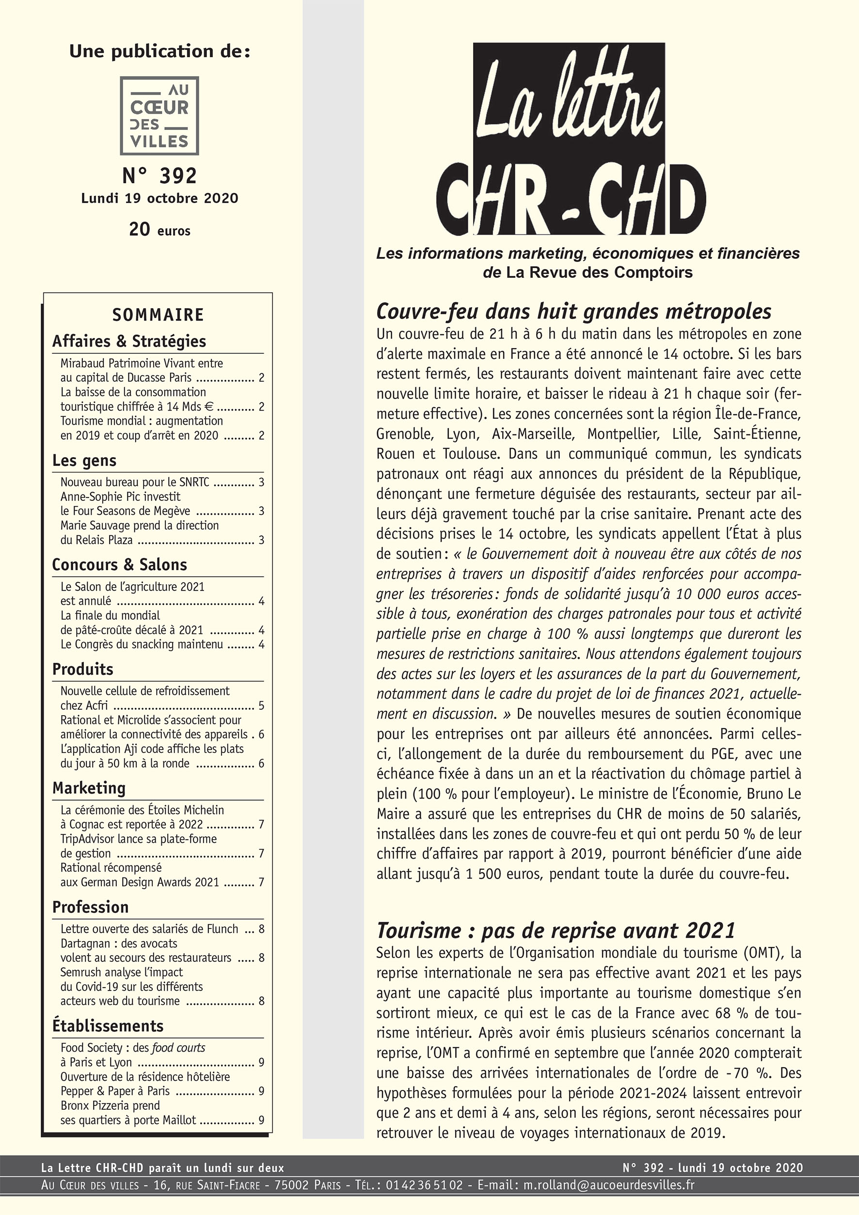couverture de la revue